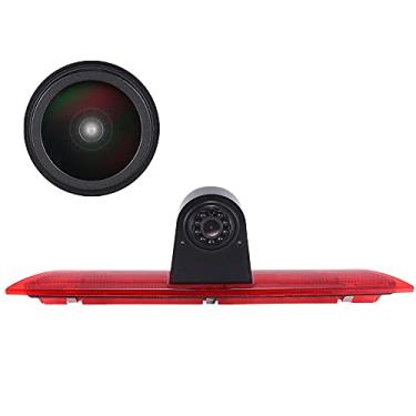 Imagem de Luz de freio HD de 18 mm para montagem no terceiro teto, 3 câmeras de visão traseira, visão noturna à prova d'água para Ford Transit Tourneo Custom Jumbo Kasten V363 F150 F250 F350 V636 MK8 2012-2020