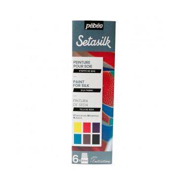 Imagem de Set Pébéo Initia Setasilk 6X20ml - PEBEO