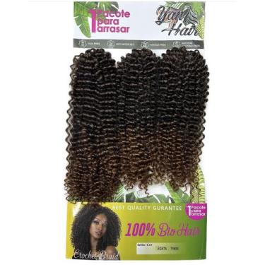 Imagem de Cabelo Bio Vegetal Cacheado Agatha Best Quality 300gr - GM Hair, [1/30