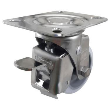 Imagem de Rodizio Giratório 3" GLROA 312 NP 90kg Nylon 117175 Rod-Car Unica, Uni