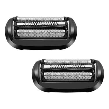 Imagem de Pacote com 2 cabeças de substituição da série 5/Series6 53B compatível com Braun Electric Razor S5/S6 53B, lâmina de barbear compatível com 5020cs, 5018s, 5035s, 5049cs, 5050cs, 6020s, 6040cs, 6075cc,