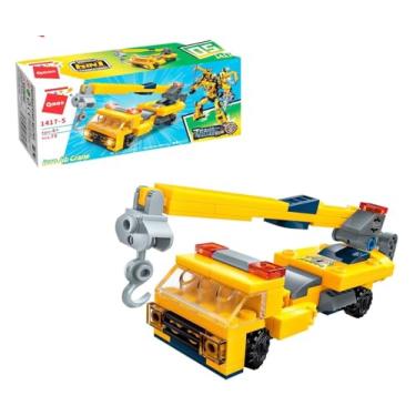 Imagem de Keepplay Bloco de Montar Guindaste TransCollector Construção