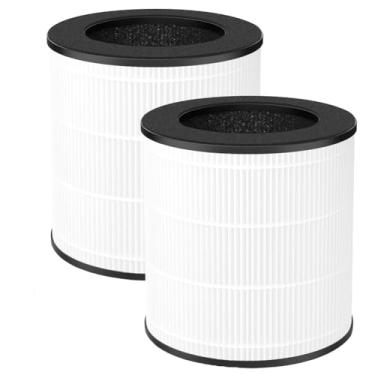 Imagem de JISIZKY Filtro de ar de substituição M03 B-D03 compatível com purificador de ar MOOKA M03/B-D03, filtro de carbono ativado HEPA verdadeiro 3 em 1 H13 (pacote com 2)