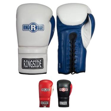 Imagem de Ringside Lace IMF Tech Luvas de treino de boxe brancas, 400 ml
