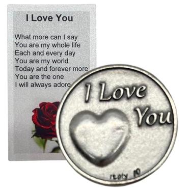 Imagem de Westmon Works I Love You Sentiment Conjunto de Presente de Dia dos Namorados e Cartão de Poema