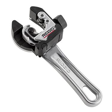 Imagem de Cortador 2 em 1 compacto de tubulação de metal RIDGID 32573 modelo 118, prata/preto