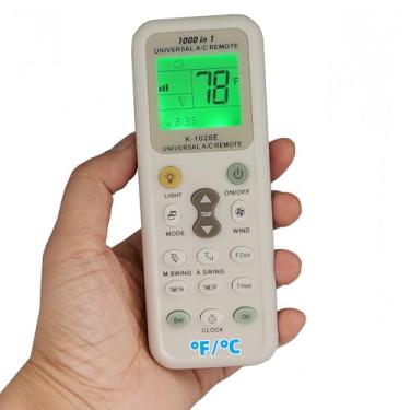 Imagem de Controle remoto de substituição universal compatível com Haier HWF08XC5 HWR05XC5 HWR05XC9-L HWR05XCA HWR06XC5 HWR06XC5-T HWR06XC6 HWR06XC6-T HWR06XC7 HWR06XC7-T Controlador de ar condicionado