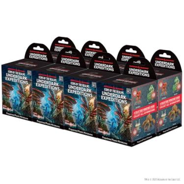Imagem de WizKids D&D Icons of The Realms: Underdark Expeditions - 8 ct. Booster Brick