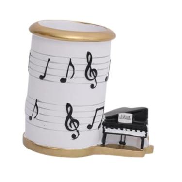 Imagem de Ｂｅｓｇａ Porta-pincel de maquiagem, porta-lápis e caneta, suporte portátil para canetas, para mesa escolar, quarto feminino e casa, Preto