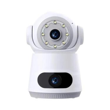 Imagem de Webcam Interna Inteligente De Lente Dupla 4K 8MP Cartão SIM 4G Visão N