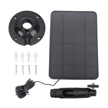 Imagem de Painel solar de 10w 5V para câmera de segurança externa sem fio IP65 Monocristalino de silício monocristalino sem fio Tipo C Black