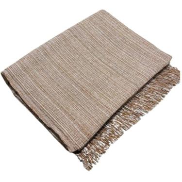 Imagem de Cobertor de sofá protetor 3, 00m x 1, 80m capa de sofá 4 lugares(Caramelo Mesclado 3M)