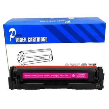Imagem de Toner Compatível W2023X CF414X Magenta COM CHIP M454DW M454DN M479FDW 