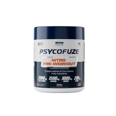 Imagem de Psyco Fuze Pré-Treino Nitrafuze | 30 doses | – Energia Extrema, Foco e Resistência | Arginina + Beta-Alanina + Cafeina | Performance Avançada | NitraFuze | Pink Lemonade