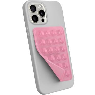 Imagem de StickyGrippy Suporte de Capa de Telefone de Sucção, Acessório de Telefone Adesivo de Silicone para Iphone e Android, Suporte de Telefone de Chuveiro de Espelho de Brinquedo Mãos-Livres, Vídeos Tiktok