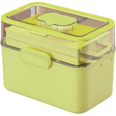 Imagem de Organizador De Frasco De Comprimidos,organizador De Frasco De Medicamento,caixa De Armazenamento De Medicamentos,armazenamento De Organizador De Medicamentos,organizador De Medicamento, Green, S