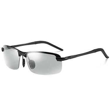 Imagem de YIMI Óculos De Sol Esportivos Fotocrômicos Com Lentes Polarizadas Para Homens E Mulheres, Dirigir Ao Ar Livre, Ciclismo Pesca, Proteção 100% Uv400, Antirreflexo Que Reduzem A Fadiga Ocular, Seguranç
