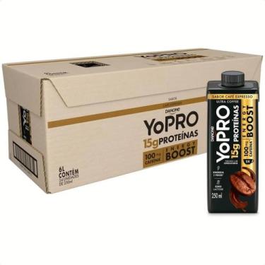 Imagem de Danone YoPRO Café Expresso 15G Proteínas 250ml - 24 Unidades