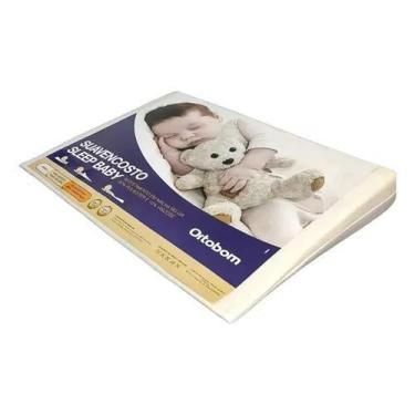 Imagem de Travesseiro Infantil Rampa Anti Refluxo Sleep Baby 40x70 Ortobom