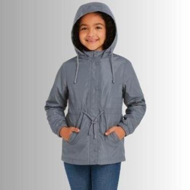 Imagem de Jaqueta c/ Capuz Infantil/Juvenil Menina Safira Kids-Feminino