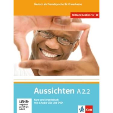 Imagem de Livro - Aussichten A2.2 Kurs/Arbeitsbuch + 2 Audio Cds + Dvd, 1, 21 x 