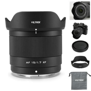 Imagem de VILTROX Lente de bolso AF 15 mm F1.7 Air XF Auto Fcous F/1.7 X-Mount portátil para lente Fuji para iniciantes APS-C Lentes Prime de abertura grande para Fujifilm