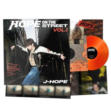 Imagem de LP j-hope HOPE ON THE STREET VOL.1 com capa e cartões fotográficos - M