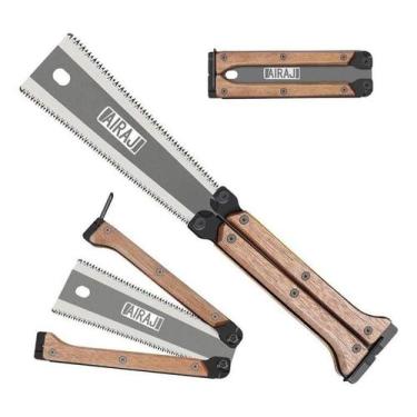 Imagem de Mini Serrote Japonês Dobrável Portatil Ferramenta Marceneiro - Airaj