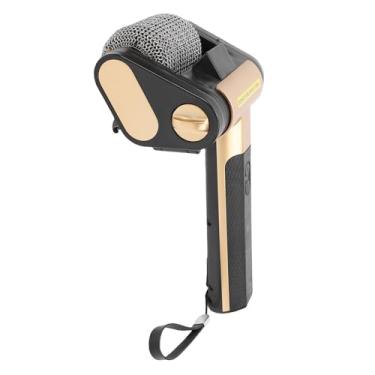 Imagem de Dpofirs Escova Elétrica de Churrasqueira, Giratória Recarregável de 350 Rpm Sem Fio, Rolo de Aço Inoxidável, Com Ferramenta de Limpeza de Churrasco Leve LED, para Limpeza de Grade Ao Ar (Preto)