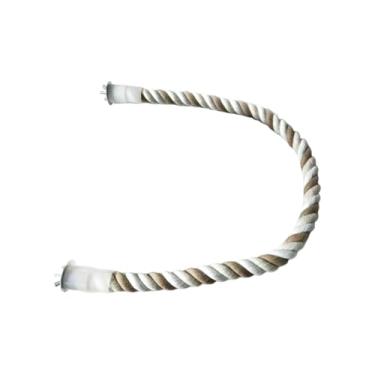 Imagem de Fenteer Acessórios para gaiola de escalada para papagaios, brinquedos de mastigação fáceis de instalar, bungee, casa de passarinho, poleiro para periquitos e, 40cm