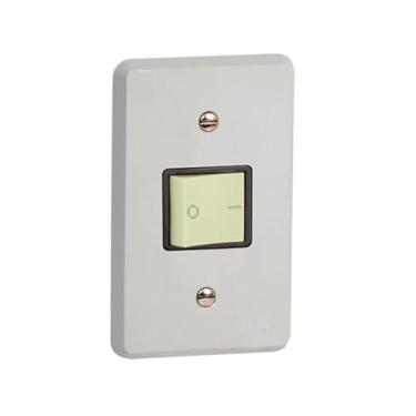 Imagem de INTERRUPTOR BIPOLAR SIMPLES 4X2 25A 250V - SILENTOQUE - PIAL - 2516