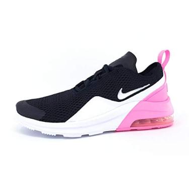 Imagem de Tênis casual infantil Nike Air Max Motion 2 GS [AQ2745-001] preto/prateado-rosa/EUA, Black/Pink, One Size