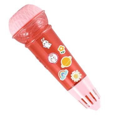 Imagem de Rrlihjgu Microfone Para Crianças - Brinquedo Microfone De Eco Sem Pilhas | Brinquedo De Canto E Fala Para Pré-escolar - Uso Em Casa Viagem Festa Sala De Aula E Exterior