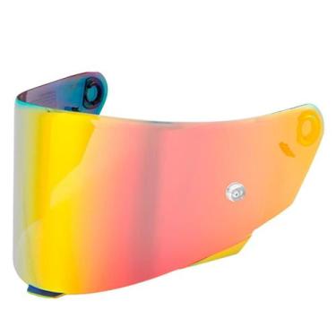 Imagem de Viseira Espelhada Revo Vermelho Capacete Kyt TT Course - ASX