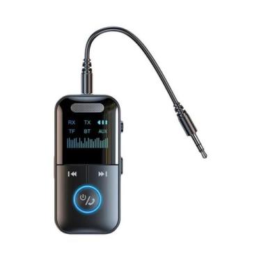 Imagem de Transmissor E Receptor De Áudio Bluetooth 5.4 Com Conector AUX RCA De 