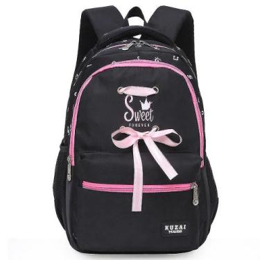 Imagem de Mochilas mochila escolar menina da escola primária criança menina moch