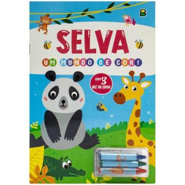 Imagem de Livro - Um mundo de cor! Selva