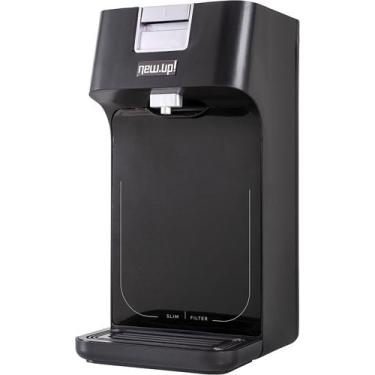 Imagem de Purificador De Água Slim Fiter Com Filtro New Up Não Eletronico, Preto