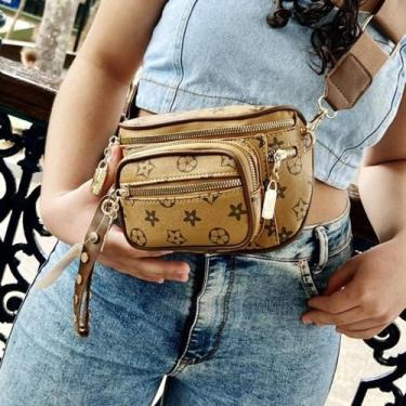 Imagem de Bolsa Pochete Inspiração  Praticidade, Estilo e Transversal, Nude