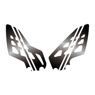 Imagem de Adesivo Protetor Tank Pad S1000RR 2010-2011 para Motocicletas - Cromo 