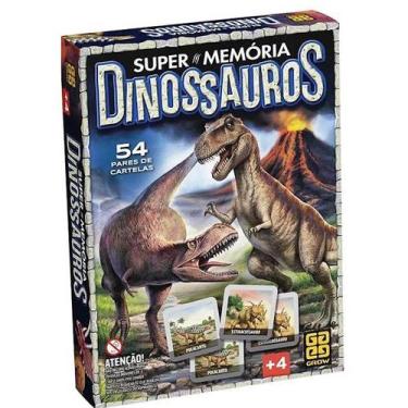 Imagem de Jogo Da Memória - Dinossauros Super Memória - Grow 4210