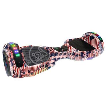 Imagem de Hoverboard Esporte Skate Elétrico Adesivo America - Usa Nº18