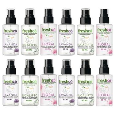 Imagem de Kit Com 12 Freshco Freecô Original 60ml - Lar Fresh, Sortido