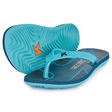 Imagem de Chinelo Kenner Summer Classic Masculino - Marinho e Azul, 42