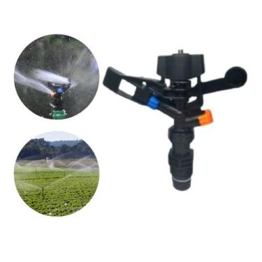 Imagem de Aspersor de Impacto 360º - Irrigação Potente até 30m 1/2 Horta, Pasto 