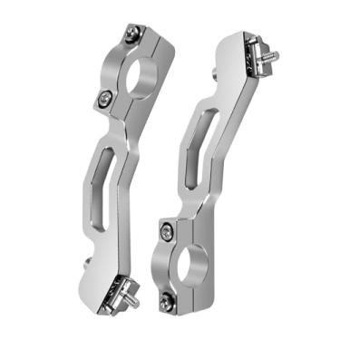 Imagem de 2880939 Suportes de proteção de mão de barra reta para Rush/SWITCHBACK 2016-2019 INDY 2019-2021 e AXYS 2021, suportes de proteção de mão de alumínio para Polaris Snowmobile, 2 peças