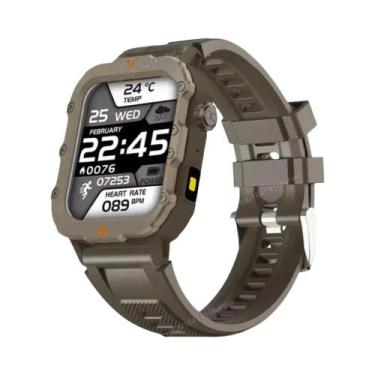 Imagem de Relógio Inteligente Militar Masculino Com GPS, À Prova D'Água, Rastrea