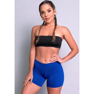 Imagem de Short Curto Feminino Cintura Alta Fitness Academia Mvb Modas-Feminino
