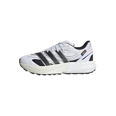Imagem de adidas Tênis masculino Lightblaze All Terrain, Branco/prata fosco/azul lúcido, 42