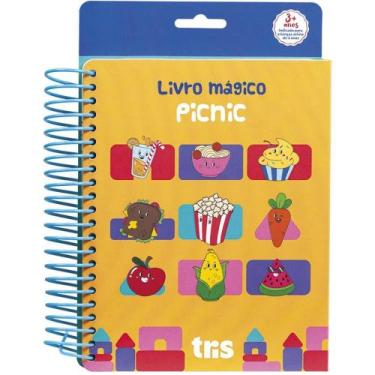 Imagem de Livro de Atividades TRIS TOY Picnic com Adesivos e Aquarela - Summit